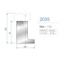 Адаптер Матриця 2035 Eurostamp 