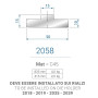 Адаптер Матриця 2058 Eurostamp 