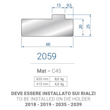 Адаптер Матриці Eurostamp 2059