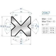 Матриця Eurostamp 2067 