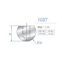 Радіусний пуансон R=10 1037 Eurostamp 